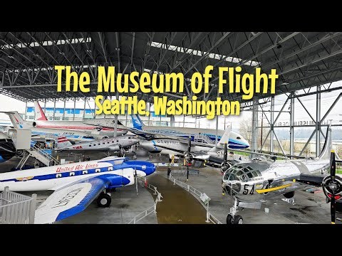 The Museum of Flight in Seattle, Washington / Walking Tour /January 01, 2026