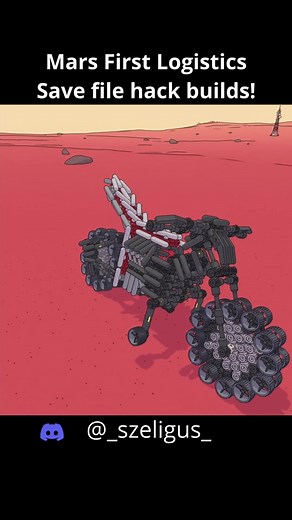 Mars First Logistics Demo Save File Hack Builds