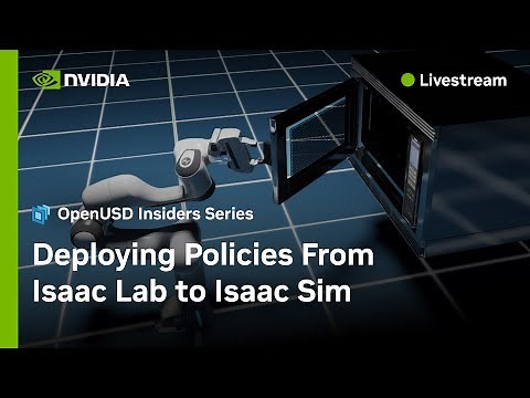 Deploying Policies from Isaac Lab to Isaac Sim