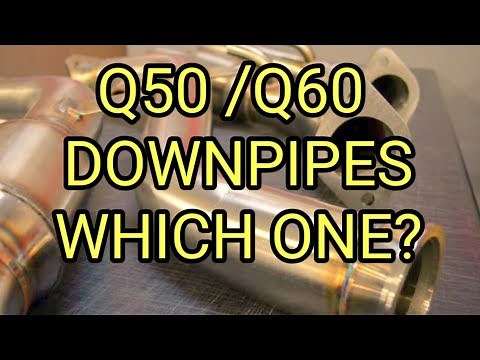 Q50 Q60 RED SPORT Downpipes: Full vs Lower?
