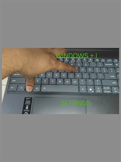 Settings shortcut in laptop/computer #shorts #viralshorts #windows #shortvideo
