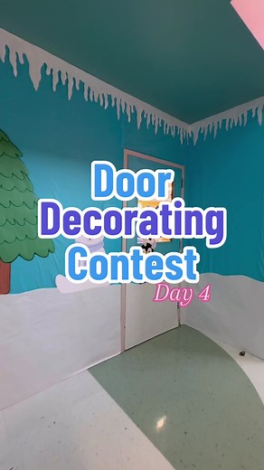 Winter Wonderland Classroom Door Decorating Contest
