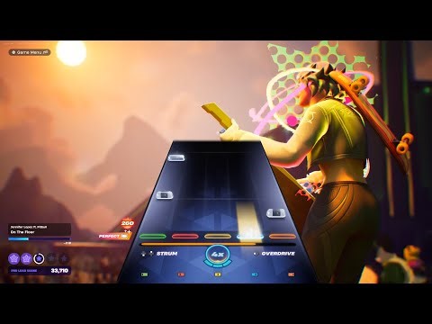 Fortnite Festival - On The Floor 100% FC Expert Pro Lead (GH Controller)