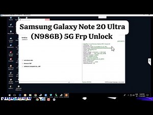 Samsung N986B Frp Unlock 2026,Samsung Note 20 Ultra 5G Frp Unlock Tool,Samsung Exnoss CPU Frp Unlock
