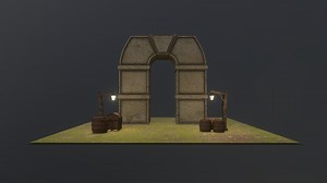 Scene - 3D model by quinnhezemans