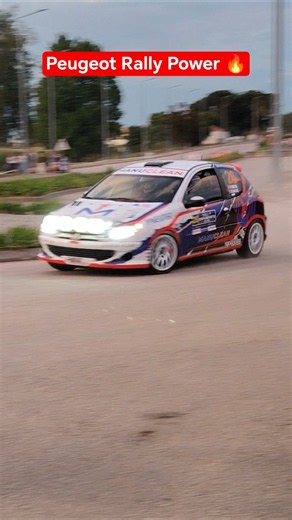 🔥 PEUGEOT 206 FLAT OUT! 😱 INSANE SPEED & PURE RALLY LEGEND 🚗💨