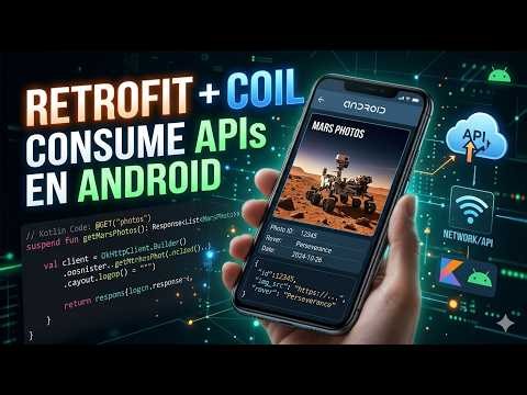 Cómo consumir una API en Android con Retrofit + Kotlin Serialization + Coil | MVVM paso a paso