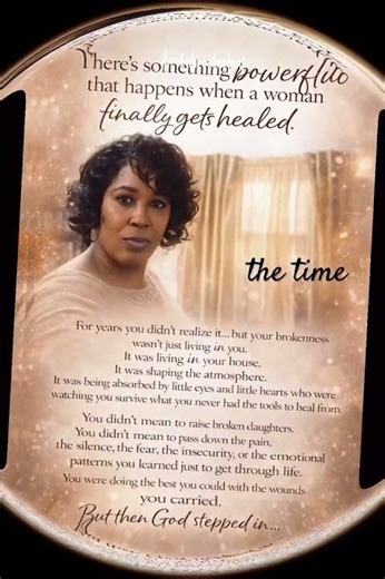 There’s something powerful that happens when a woman finally gets healed. #fyp #healing #God