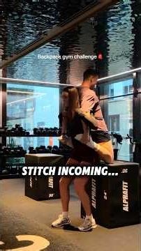 Backpack Gym Challenge | Vegan Squad Coaching Couple