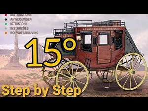 Artesiana Latina Stagecoach 1848 Build carriage structure. Step by step