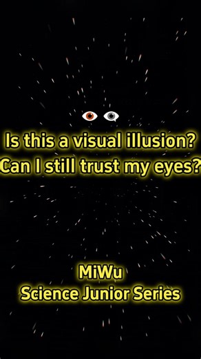 Is this a visual illusion?👁️👁️‍🗨️ Can I still trust my eyes? #foryou #scienceexperiments #KidsActivities #scienceismagic #scienceforkids #scienceathome #learnontiktok #science #experiment #sciencetiktok #popularscience #tiktok #foryoupage #visualillusion