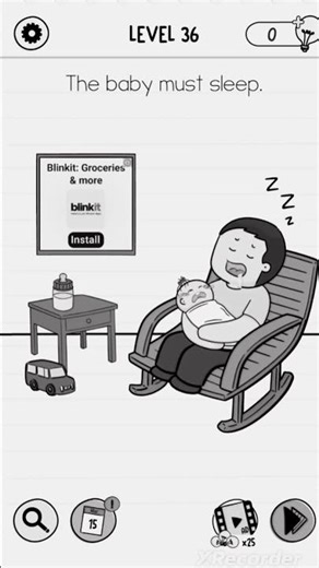 brain test level 36 🤯🤯🤯💀😱