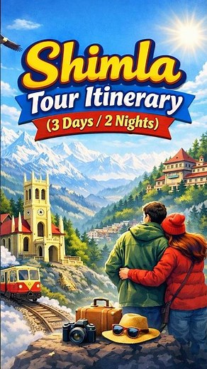 Shimla Kufri Tour 3D/2N Itinerary | Complete Himachal Travel Guide | Best Places to Visit
