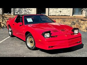 1989 Pontiac Firebird Trans Am GTA | Classic Red V8 Muscle - 232322
