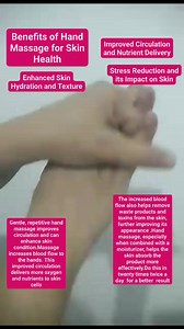 14K views · 168 reactions | Benefits of Hand Massage for Skin Health #handtherapy #everyonefollowers #skincare #viral #skincaregoals #follower #bloodcirculation #viralvideochallenge #exercisemotivation #viralchallenge #hand #everyone #exercise #therapist | Ana Marie Delos Santos | Facebook