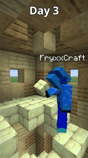 Day 3 of me learning how to build #minecraft #shorts