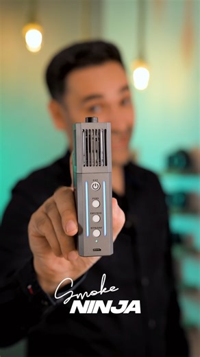 Gagan Gyan on Instagram: ". . “Portable. Powerful. Professional. Smoke Ninja brings cinematic effects to your pocket.” . Order it now: @nikitadistributors Website: www.nikitadistributors.com . A pocket sized fog machine which can easily turn your ordinary scene into a dream sequence and give your product photos and videos a premium look. . #smokeninja #fogmachine #smokemachine #latestgadgets #photographygadgets #nikoninfluencer #productstyling #productphotographers #visualeffects #smokeeffect #p