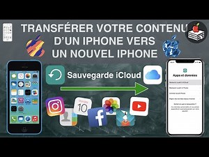TRANSFERT VOTRE CONTENU D’UN IPHONE VERS UN NOUVEL iPhone SAV iCloud