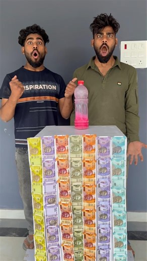 Brother vs Brother bottle flip challenge part 57 #shorts