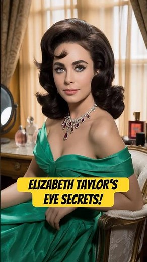 We Asked Elizabeth Taylor About Eye Makeup (Her Violet Eye Secrets!)