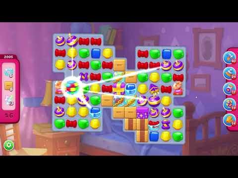 Homescapes Level 2005 - 18 Moves - No Boosters