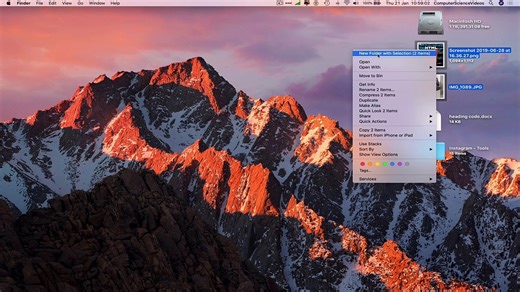 How to MOVE the Selected Items to a New Folder with Selection | New