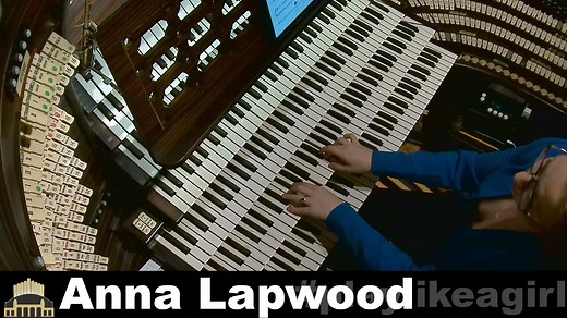 Anna Lapwood has spent the day preparing for her concert at Jim Whelan Boardwalk Hall tomorrow, Friday, April 5 at 7:00 PM! This is a concert you do not want to miss. Tickets are available at the door and there isn't a bad seat in the whole arena! Anna's program will include many of her own transcriptions including transcriptions of works by Hanz Zimmer, Benjamin Britten, and Claude Debussy. Her program will also include Maurice Durufle's Prélude et Fugue sur le nom d'Alain. We can't wait to see
