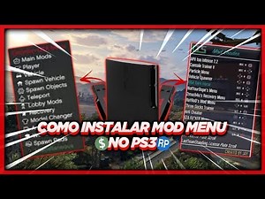 TUTORIAL DE COMO INSTALAR MODMENU NO PS3 E NO GTA V.