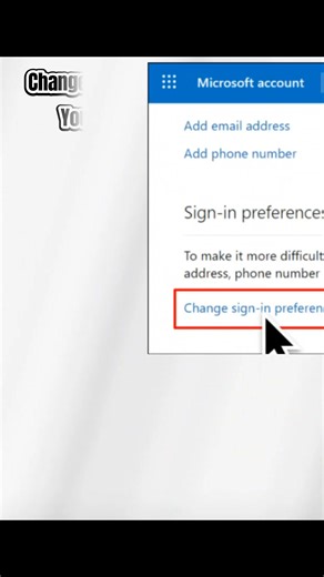 Change Sign in Preferences for Your Microsoft Account #MicrosoftAccount #SignInSecurity #EmailAlias #AccountSecurity #TechFix #Privacy #DigitalSecurity #Windows11 #Microsoft #TechTutorial #AccountSettings #OnlineSafety #CyberSecurity #LearnMicrosoft #PowerUser #TechLife #Efficiency #SecurityTips #EmailManagement #AliasEmail #MicrosoftTips #2025Tips #NoThirdParty #TechGuide #AccountProtection #SecureLogin #Microsoft365 #WindowsTips #DigitalLiteracy #TechForBeginners #AccountCleanup #MicrosoftSupp