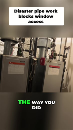 YouTube DIY gone wrong! This plumbing setup is a certified disaster. Inspector's reaction says it all. #PlumbingFail #DIYFail #HomeInspection #BuildingFails