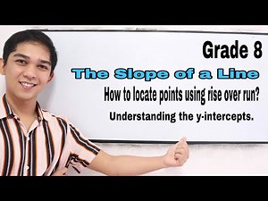 The Slope of a line ( rise over run )
