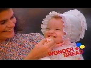 1987 Wonderbread Whole Wheat Bread Commercials HD