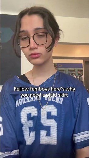 Femboy plaid skirt
