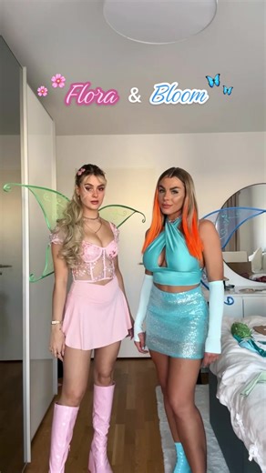 Winx Club Costume Ideas for Karneval | Flora & Bloom Outfits