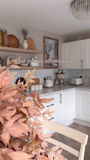 I N S T A R E A L I T Y 🤣 Yesterday was just non stop in here and my anxiety was through the roof with this mess I can’t lie 😂 We’ve all had a bug this week so had to strip beds and hang them all over the house to get them dry and we also had new blinds and curtains to fit as well as the regular weekend chores 🫠 When does it end?! #instareality #whatyouseeoninstagram #instagramreality #keepingitreal #toddlermum #mumlifestyle #toddlermumlife #kitchenfurniture #kitchencleaning #kitchenclean #ki