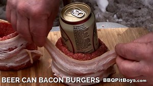 Sorry Steven Raichlen but this is the original BBQ Pit Boys Beer Can Bacon Burger recipe.The most popular burger recipe in the World.#bbqpitboys | BBQ Pit Boys
