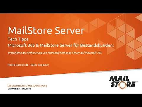 Tech Tipps: So ziehen Sie Ihr MailStore Server-Archiv von Exchange Server zu Microsoft 365 um