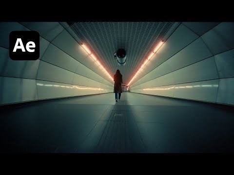 Create Red HALATION EFFECT + CINEMATIC FILM LOOK In After Effects (Cinestill 800T + Download LUTs)