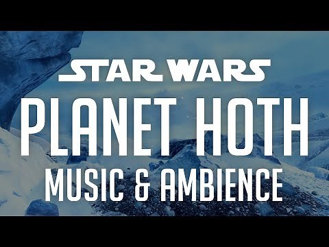 Planet Hoth | Star Wars Music & Ambience - Beautiful & Relaxing Changing Scenes from the Ice Planet
