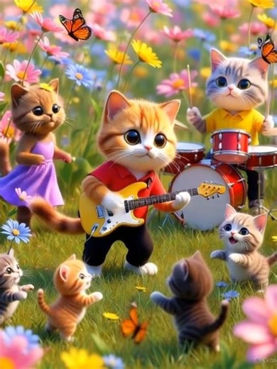 Cats for kids #cartoon #FunForKids #kidsvideo #cats