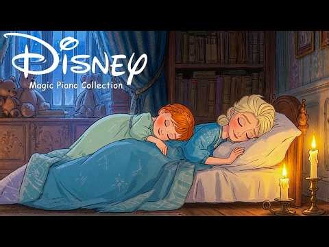 A Quiet Night With Anna And Elsa ❄️ | Soft Disney Piano And Cozy Ambience