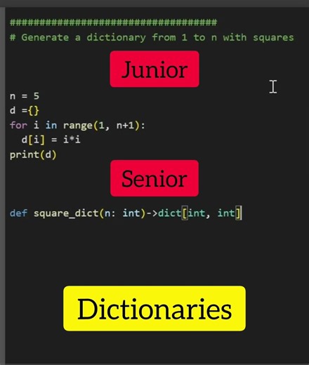Dictionaries in Python