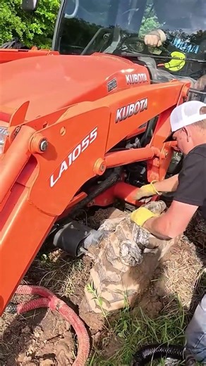Tractor Stuck Deep