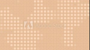Orange color appearing and disappearing square box pattern modern design loop able geometrical background