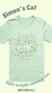 Cat, Kitten, Chloe and Teddy! Have you checked out our 'Simon's Cat and Friends' summer collection?! Shop t-shirts and mugs here: https://simonscatmerch.com/en-gbp/collections/simonscatandfriends 😸❤️ | Simon's Cat