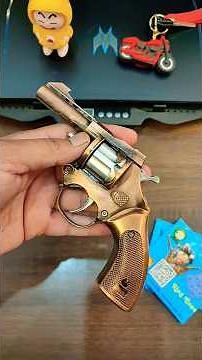 Realistic Metal Sixer Revolver Toy gun | imported Fire Ring Cap metal Revolver Review #myrashop365