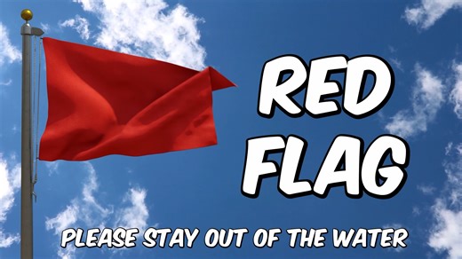 June 22,2023- Red flags will continue flying for Emerald Isle as a High rip current risk has been issued for our area. NO SWIMMING is recommended on  days. #emeraldisle #nicematters #beach | Town of Emerald Isle, NC | Facebook