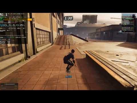 [4K] Tony Hawk's Pro Skater 1 + 2 Steam PC FPS Performance - RTX 4060 Ti (Denuvo Removed)