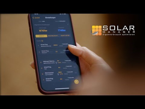 Solar Manager - Den eigenen Solarstrom optimal verwendet (Deutschland)