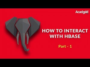 HBase Tutorial for Beginners | How to Interact with HBase Using Java API Part 1 | HBase Tutorial